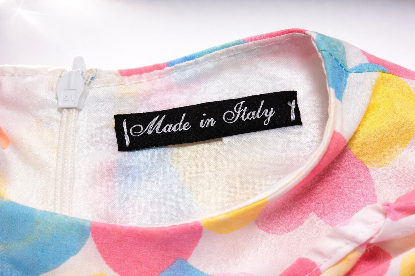 Multi-colored Hearts Dress for Infants