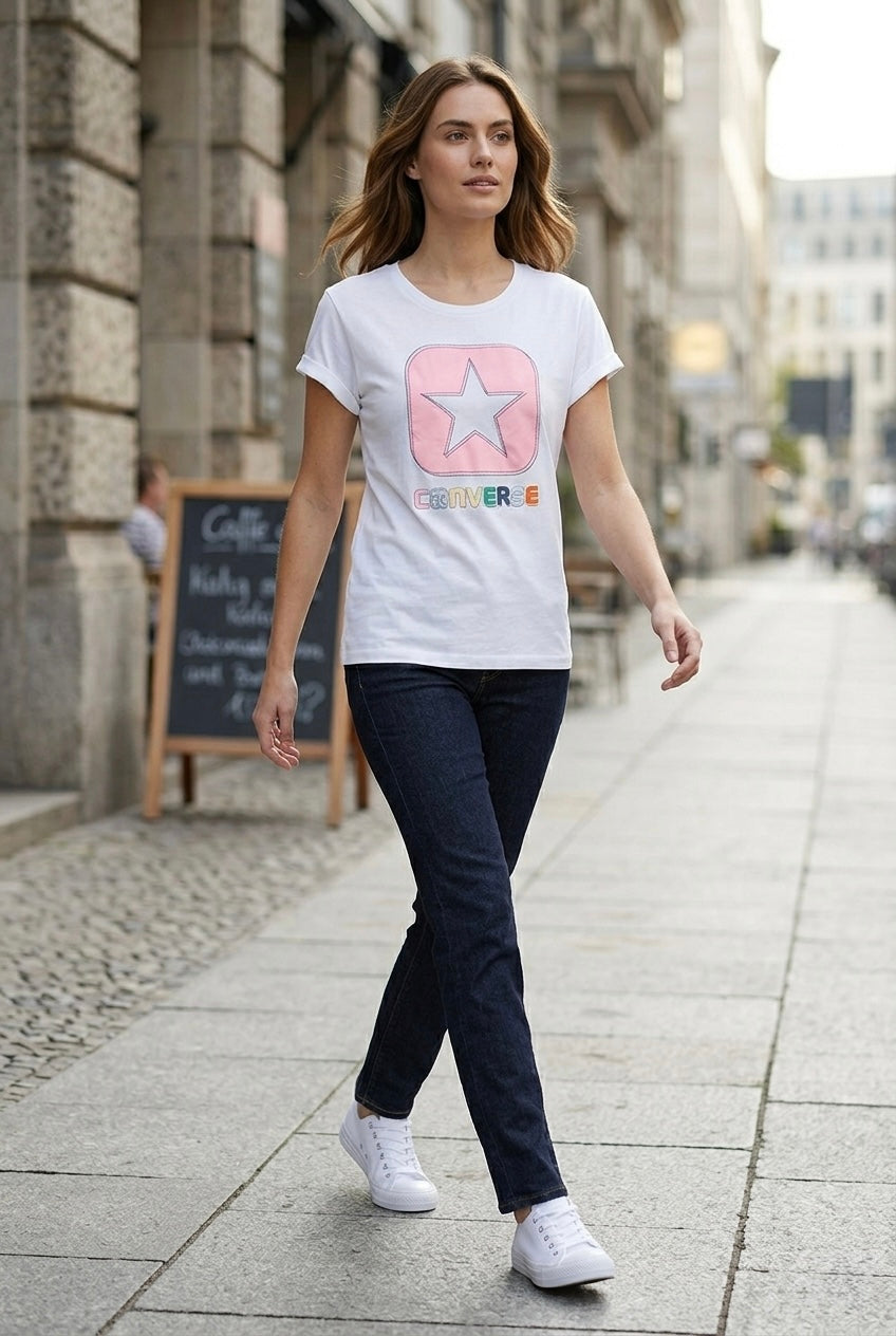 T-Shirt Converse Donna