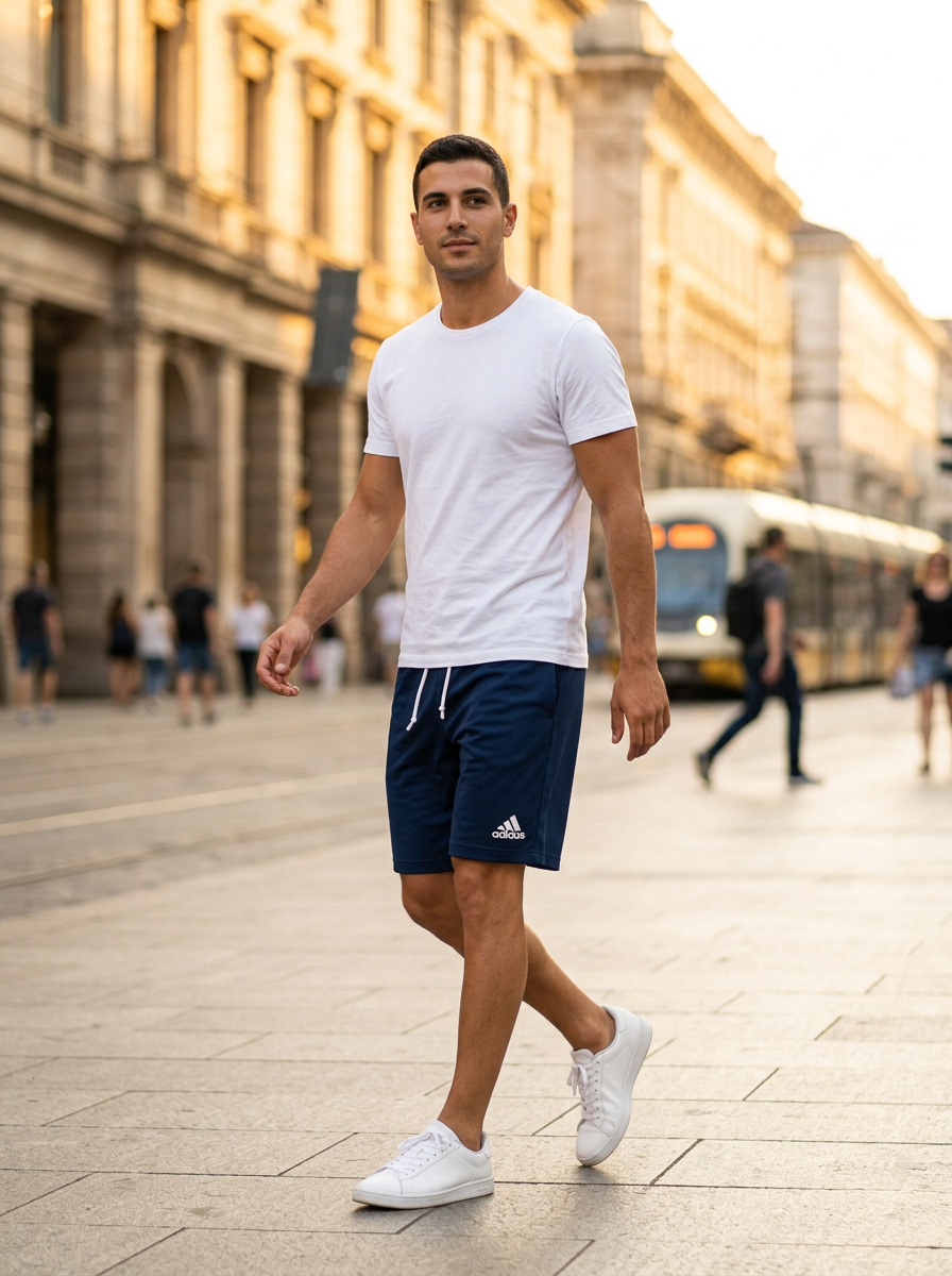 Pantaloncini Adidas Uomo