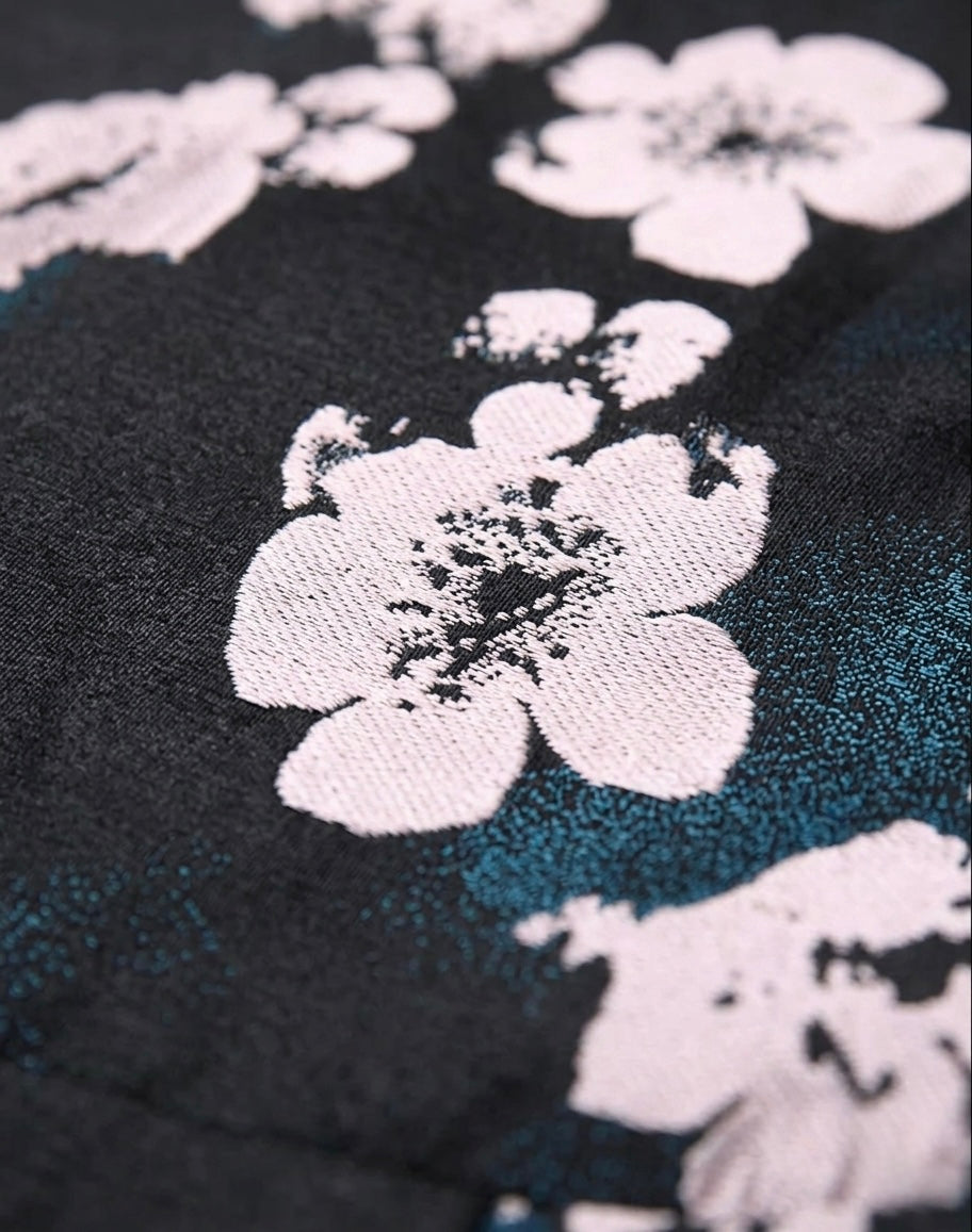 Women's Floral Jacquard Dress